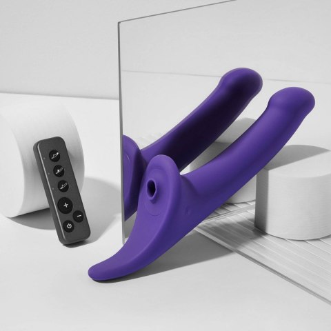 MULTI ORGASM DILDO - S - PURPLE TR Strap-on-me