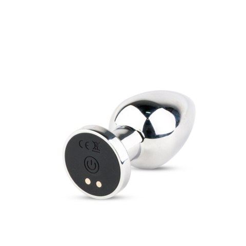 Metal Butt Plug M Vibrator USB - Remote Control B - Series HeavyFun