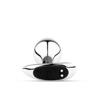 Metal Butt Plug M Vibrator USB - Remote Control B - Series HeavyFun