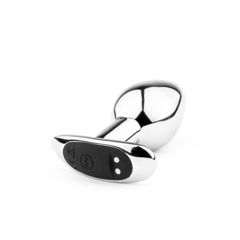 Metal Butt Plug M Vibrator USB - Remote Control B - Series HeavyFun