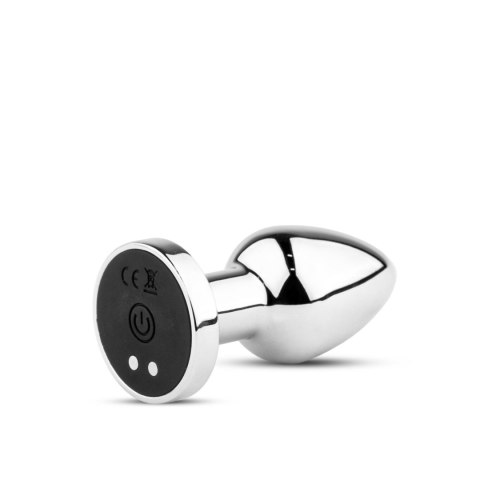 Metal Butt Plug S Vibrator USB - Remote Control B - Series HeavyFun