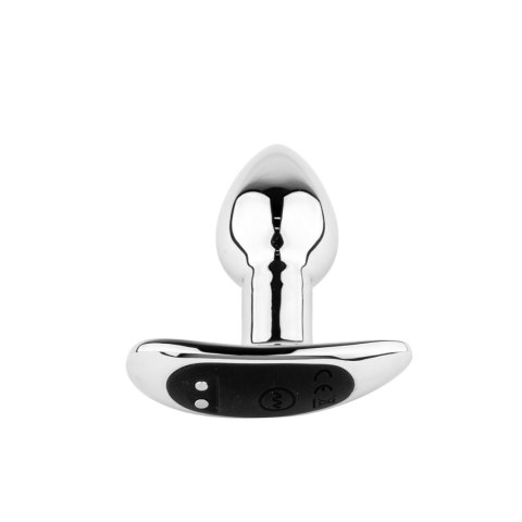 Metal Butt Plug S Vibrator USB - Remote Control B - Series HeavyFun
