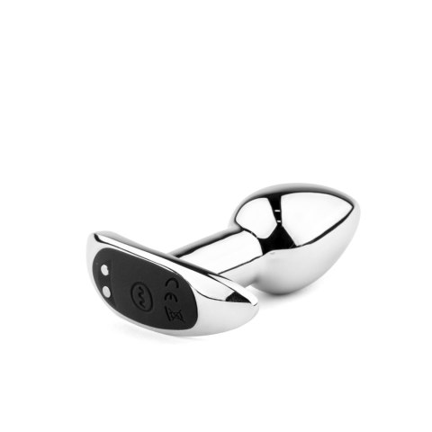 Metal Butt Plug S Vibrator USB - Remote Control B - Series HeavyFun