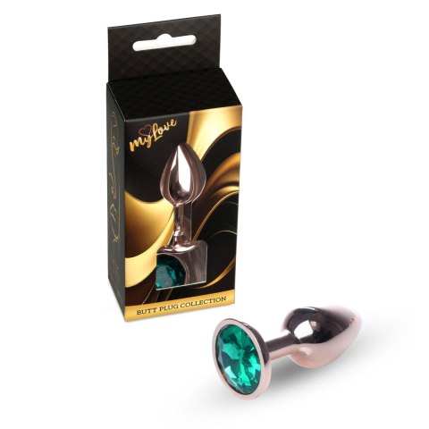 MyLove Toys - Jewellery Red Gold PLUG- Green MyLove Toys