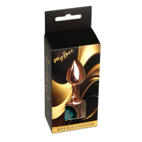 MyLove Toys - Jewellery Red Gold PLUG- Green MyLove Toys