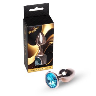MyLove Toys - Jewellery Red Gold PLUG- Light Blue MyLove Toys