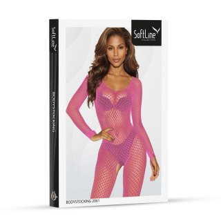 Bodystocking 2061 pink SoftLine Collection