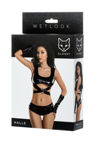 Glossy Sexy set of 3 HALLE - black XL Glossy