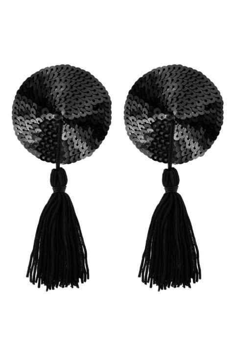 ROUND BLACK NIPPLE COVERS YOU Paris Hollywood