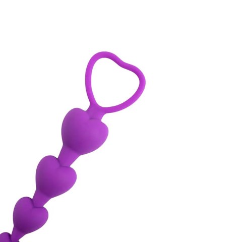 ANAL BEADS purple heart Fantasy