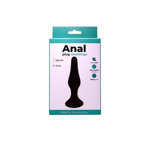ANAL PLUG Black large Fantasy