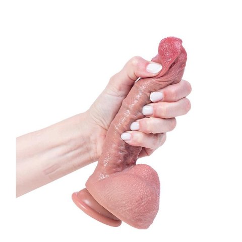 Flexible silicone dildo Hyper Realistic Dildo 21 cm Fantasy