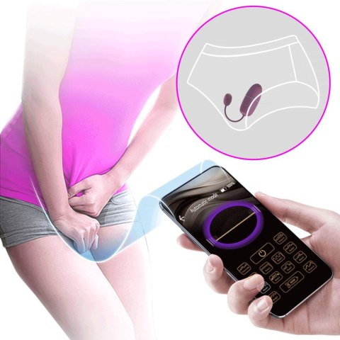 PRETTY LOVE - Nymph, 12 vibration functions Mobile APP Long-distance Control, ABS, 1 AAA battery Pretty Love