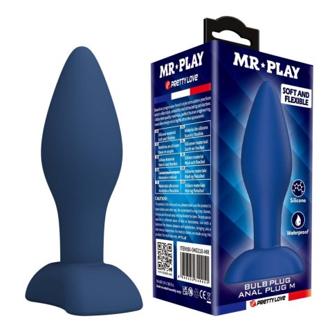 MR. Play Bulb Anal Plug M Mr. Play