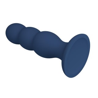 Mr. Play Metal & Liquid Silicone Anal Plug with 3 Metal Balls Mr. Play
