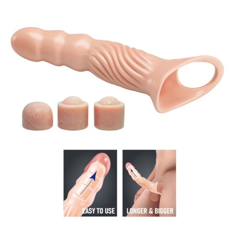 Pretty Love 3.0" Adjustable Penis Sleeve Extender Pretty Love