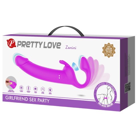 ZANINI, 10 vibration functions 10 thumping functions Pretty Love