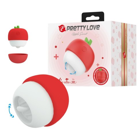 APPLE SECRET, 12 licking settings, Silicone ABS Pretty Love