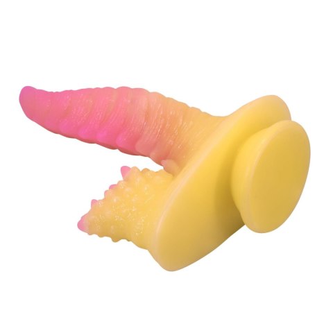 Power Monsters Flamebeast - 22.5 cm Rippled Monster Silicone Dildo Power