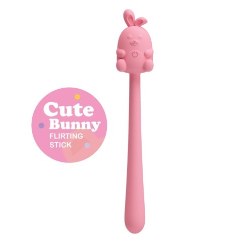 CUTE BUNNY, Flirting Stick, 7 vibration functions, Magnetic USB charging Pretty Love