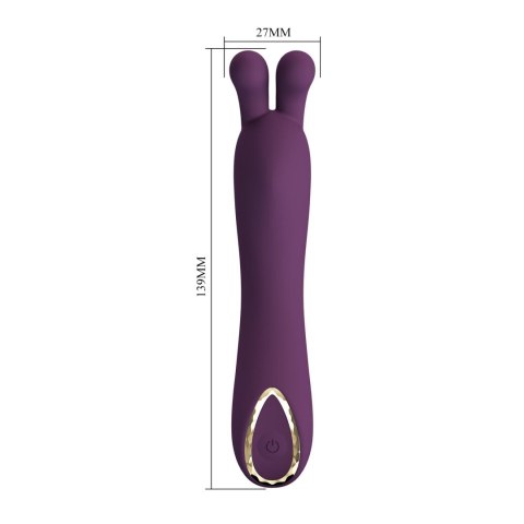 PRETTY LOVE - DJ RABBIT, 10 vibration functions, Silicone, Magnetic USB charging Pretty Love