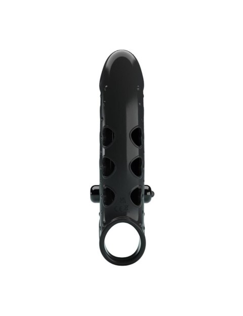 PRETTY LOVE - ROMANCE - VIBRATING PENIS SLEEVE BLACK Romance