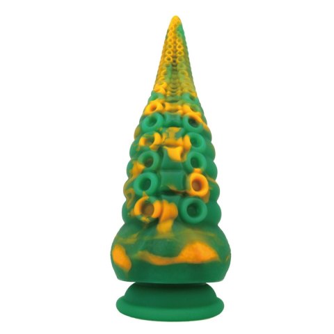 Power Monsters Abyssal Colossus - 22.5 cm Rippled Monster Silicone Dildo Power