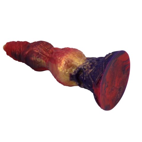 Power Monsters Savage Beastlord - 24 cm Rippled Monster Silicone Dildo Power
