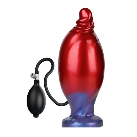 Power Monsters Shadow Behemoth - 22 cm Rippled Monster Silicone Dildo Power