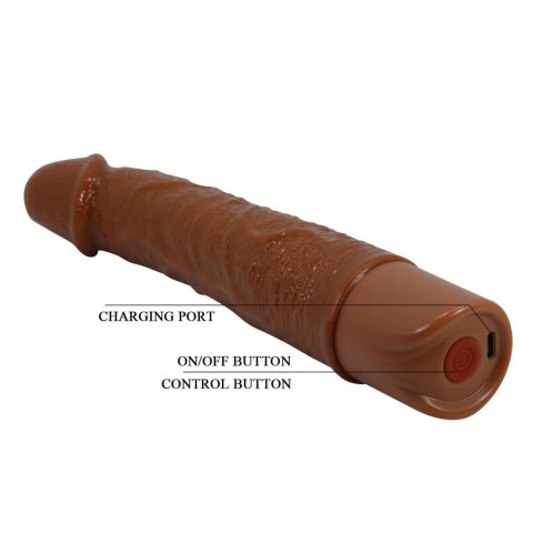 Pretty Love Osric Realistic Vibrating Dildo (Brown Edition) Pretty Love