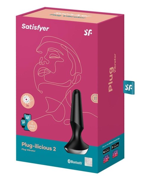 Plug - Vibrator ilicious 2 Black Satisfyer