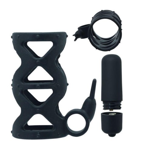 Anello Fallico Timeless Slender vibRing nero MSX Distribution S.r.l.