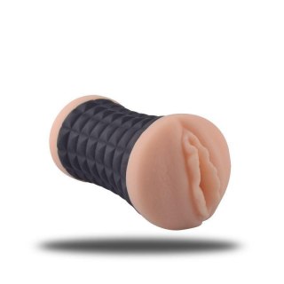 Masturbator- Doppio Masturbatore maschile vagina e ano Deep Black MSX Distribution S.r.l.