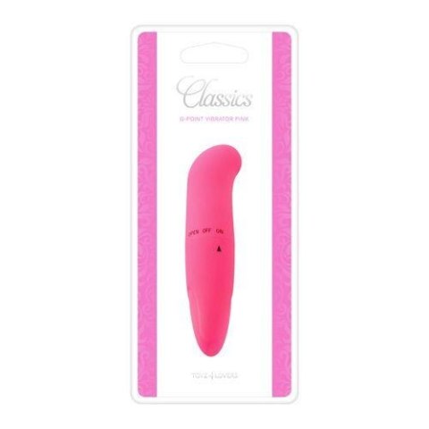 VIBRATORE PUNTO G CLASSICS PINK MSX Distribution S.r.l.
