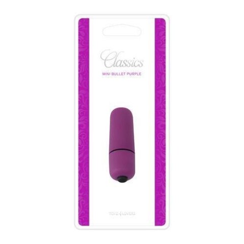 Wibrator-MINI VIBRATORE BULLET CLASSICS PURPLE MSX Distribution S.r.l.