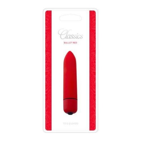 Wibrator-VIBRATORE BULLET CLASSICS RED MSX Distribution S.r.l.