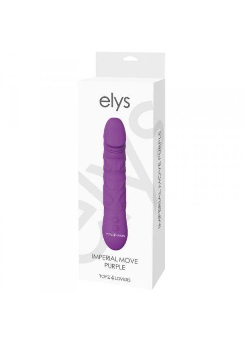 Wibrator-VIBRATORE REALISTICO ELYS - IMPERIAL MOVE PURPLE MSX Distribution S.r.l.