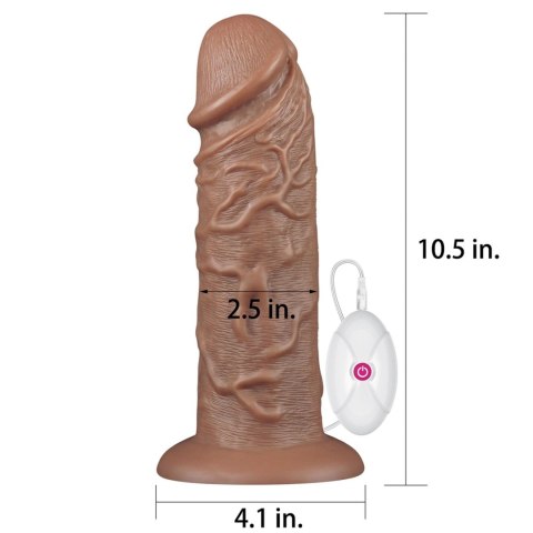 10.5'' Realistic Chubby Vibrating Dildo LoveToy - Boys of Toys Sp. z o.o. (dystrybutor)