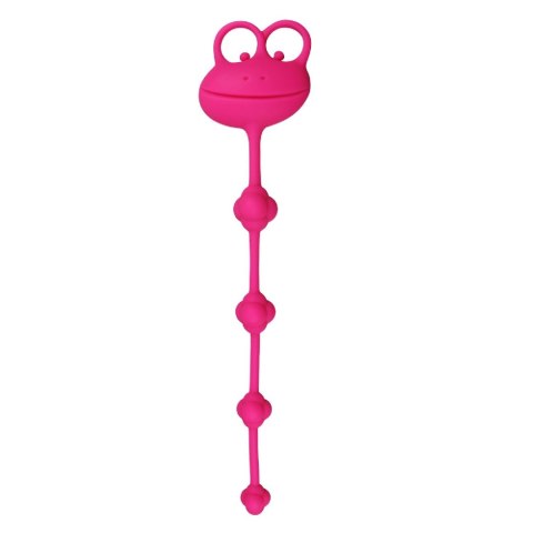 10"" Silicone Frog Anal Beads LoveToy - Boys of Toys Sp. z o.o. (dystrybutor)