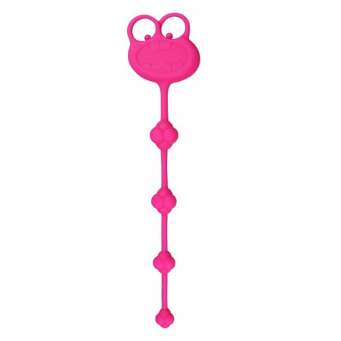 10"" Silicone Frog Anal Beads LoveToy - Boys of Toys Sp. z o.o. (dystrybutor)