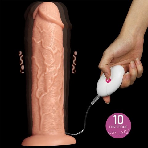 11'' Realistic Long Vibrating Dildo LoveToy - Boys of Toys Sp. z o.o. (dystrybutor)