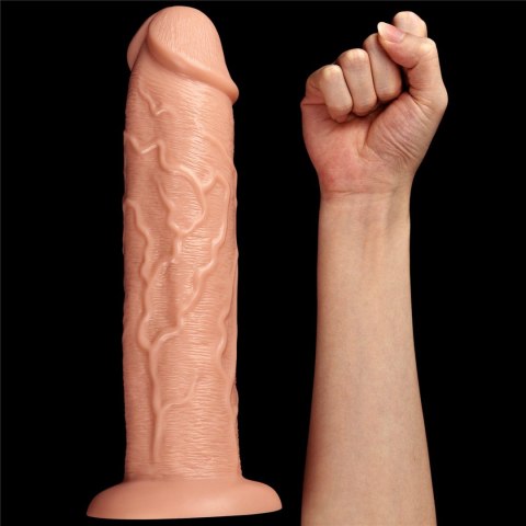 11'' Realistic Long Vibrating Dildo LoveToy - Boys of Toys Sp. z o.o. (dystrybutor)