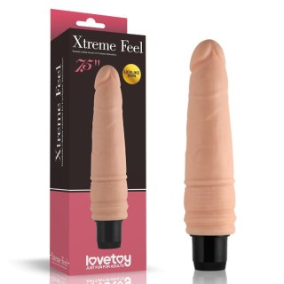 7.5'' Xtreme Feel Cyberskin Vibrator LoveToy - Boys of Toys Sp. z o.o. (dystrybutor)