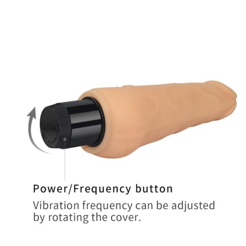 7.5'' Xtreme Feel Cyberskin Vibrator LoveToy - Boys of Toys Sp. z o.o. (dystrybutor)