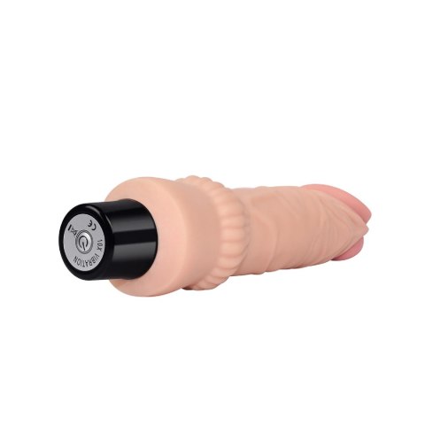 7.8"" REAL SOFTEE Vibrating Dildo LoveToy - Boys of Toys Sp. z o.o. (dystrybutor)