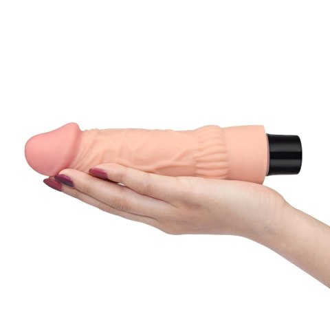 7.8"" REAL SOFTEE Vibrating Dildo LoveToy - Boys of Toys Sp. z o.o. (dystrybutor)