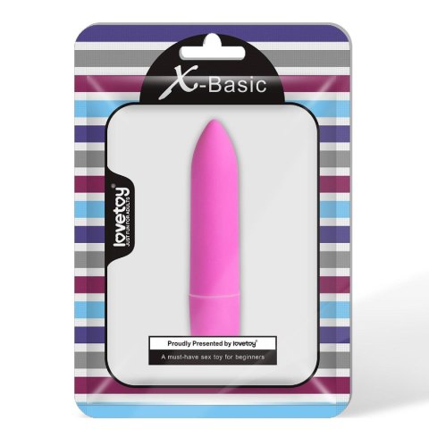 X-Basic Bullet Long 10 speeds Blue LoveToy - Boys of Toys Sp. z o.o. (dystrybutor)