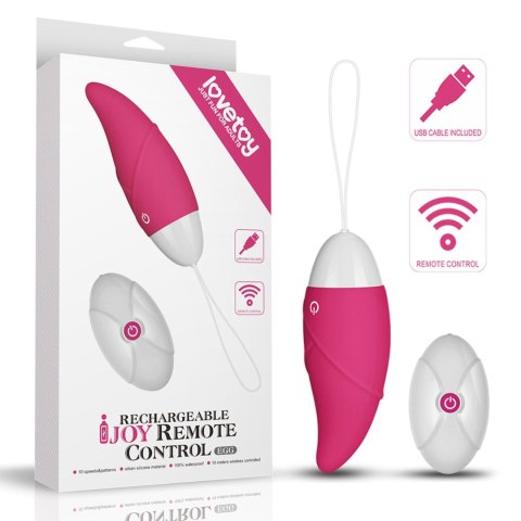 IJOY Wireless Remote Control Rechargeable Egg Pink LoveToy - Boys of Toys Sp. z o.o. (dystrybutor)
