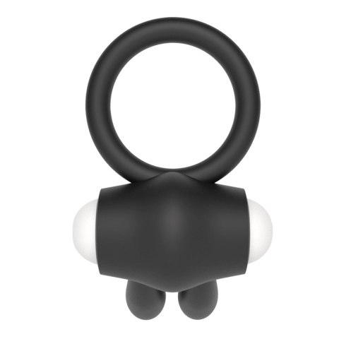 Power Clit Silicone Cockring Black LoveToy - Boys of Toys Sp. z o.o. (dystrybutor)