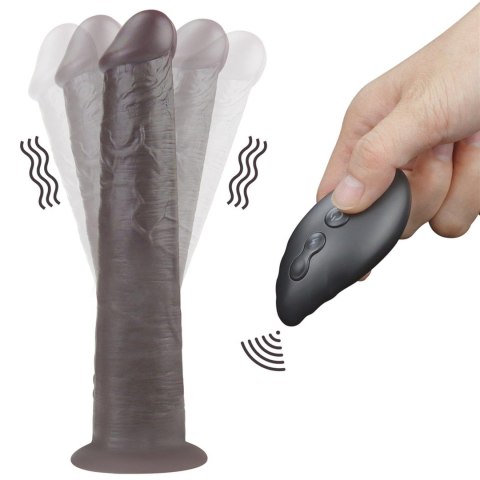 10'' Dual Layered Platinum Silicone Rotator LoveToy - Boys of Toys Sp. z o.o. (dystrybutor)